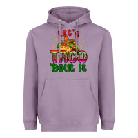 Lavender let s taco bout it Heavyweight Hoodie - MaliasSmallBusiness