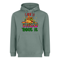 Sage let s taco bout it Heavyweight Hoodie - MaliasSmallBusiness