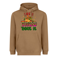 Toasted Coconut let s taco bout it Heavyweight Hoodie - MaliasSmallBusiness