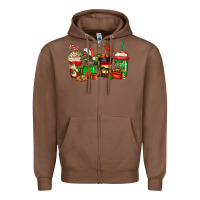 Chestnut trex coffee cups Zipper Hoodie - Jasminsmagicworld