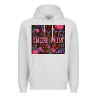 Dove Grey cheer mom party Premium Hoodie - LillyAllenDesigns