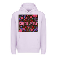 Lilac cheer mom party Premium Hoodie - LillyAllenDesigns