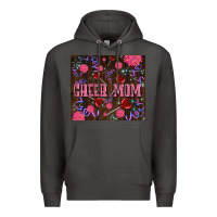 Smoke cheer mom party Premium Hoodie - LillyAllenDesigns