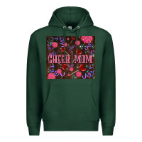 Sports Green cheer mom party Premium Hoodie - LillyAllenDesigns