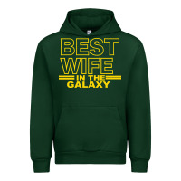 Forest Green BEST WIFE IN THE GALAXY Urban Hoodie - Bettercallsaul