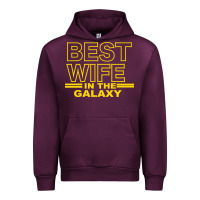 Mauve Wine BEST WIFE IN THE GALAXY Urban Hoodie - Bettercallsaul