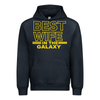 Navy BEST WIFE IN THE GALAXY Urban Hoodie - Bettercallsaul