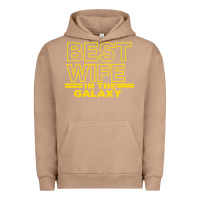 Pigment Burro BEST WIFE IN THE GALAXY Urban Hoodie - Bettercallsaul