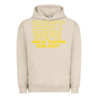 Pigment French Oak BEST WIFE IN THE GALAXY Urban Hoodie - Bettercallsaul