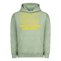 Pigment Oil Green BEST WIFE IN THE GALAXY Urban Hoodie - Bettercallsaul