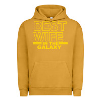 Pigment Peanut Butter BEST WIFE IN THE GALAXY Urban Hoodie - Bettercallsaul