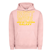 Pigment Salmon BEST WIFE IN THE GALAXY Urban Hoodie - Bettercallsaul