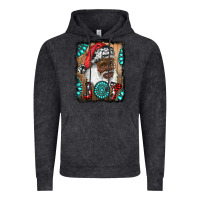 Vintage Black african american santa joy Vintage Hoodie - RanaPortraitStore