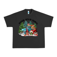 Pigment Black hanging with my gnomies Urban Heavy Tee - FaDigitalArtStudio