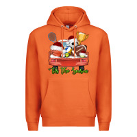 Carrot tis the season sports truck christmas Premium Hoodie - AdoDesignShop