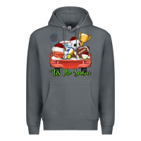 Rock tis the season sports truck christmas Premium Hoodie - AdoDesignShop