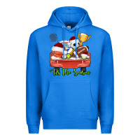 True Royal tis the season sports truck christmas Premium Hoodie - AdoDesignShop