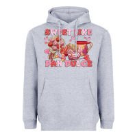 Heather Grey sweet like pan dulce Heavyweight Hoodie - MaliasSmallBusiness