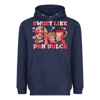 Navy sweet like pan dulce Heavyweight Hoodie - MaliasSmallBusiness