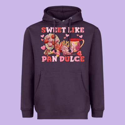 Sweet Like Pan Dulce Heavyweight Hoodie Designed By Maliassmallbusiness