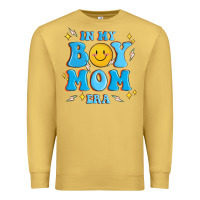 Antique Gold in my boy mom era Premium Sweatshirt - MaliasSmallBusiness