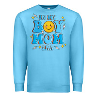 Ocean Blue in my boy mom era Premium Sweatshirt - MaliasSmallBusiness