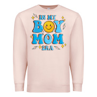 Pale Pink in my boy mom era Premium Sweatshirt - MaliasSmallBusiness
