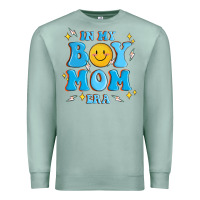 Seafoam in my boy mom era Premium Sweatshirt - MaliasSmallBusiness