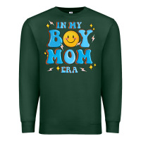 Sports Green in my boy mom era Premium Sweatshirt - MaliasSmallBusiness