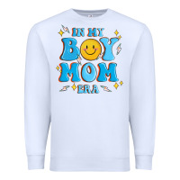 White in my boy mom era Premium Sweatshirt - MaliasSmallBusiness
