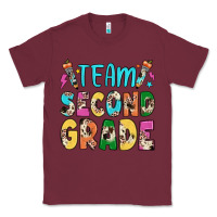 Burgundy team second grade Classic Tee - JahusDesignShop