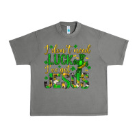 Tornado i dont need luck ive got jesus st. patricks day Urban Heavy Tee - Neo Western