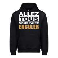 Black Allez Tous Vous Enculer Urban Hoodie - Bettercallsaul
