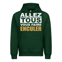 Forest Green Allez Tous Vous Enculer Urban Hoodie - Bettercallsaul