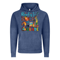 Vintage Denim ready to rock 2nd grade Vintage Hoodie - JahusDesignShop