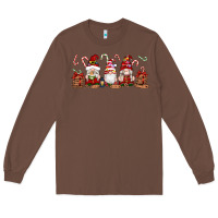 Chestnut Christmas Gnomes Long Sleeve Tee - Artiststas