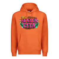 Carrot vibrant fiesta typography Premium Hoodie - LillyAllenDesigns