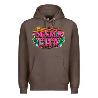 Coffee vibrant fiesta typography Premium Hoodie - LillyAllenDesigns