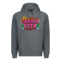 Rock vibrant fiesta typography Premium Hoodie - LillyAllenDesigns