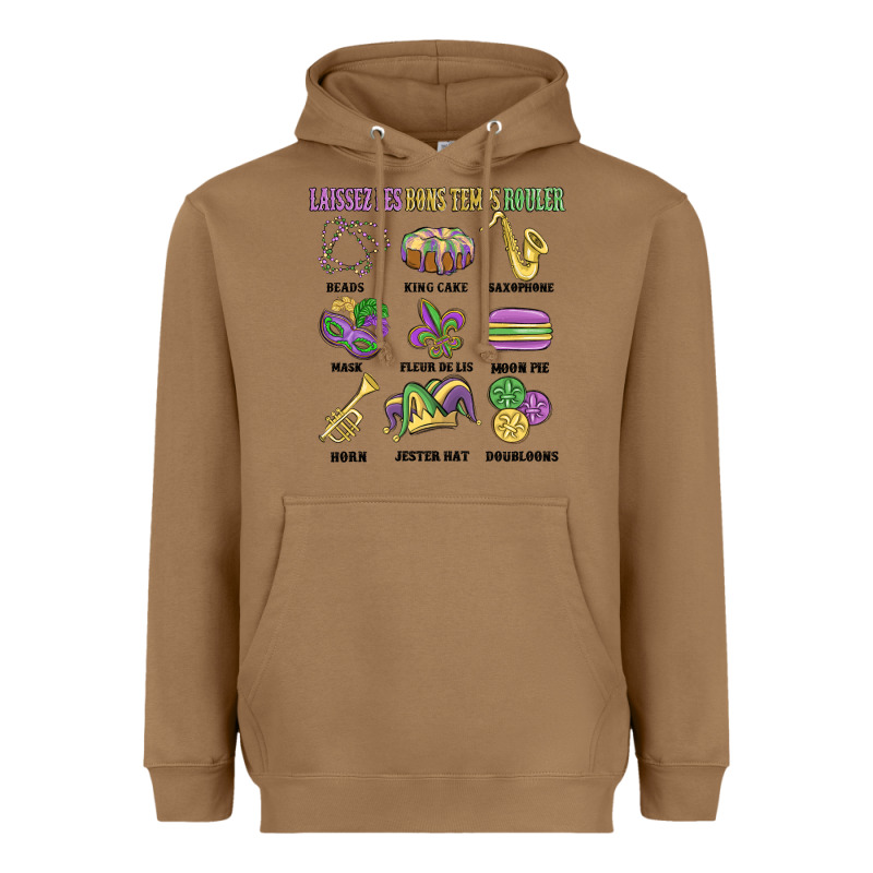 Laissez Les Bons Temps Rouler Heavyweight Hoodie by MaliasSmallBusiness | Teevron