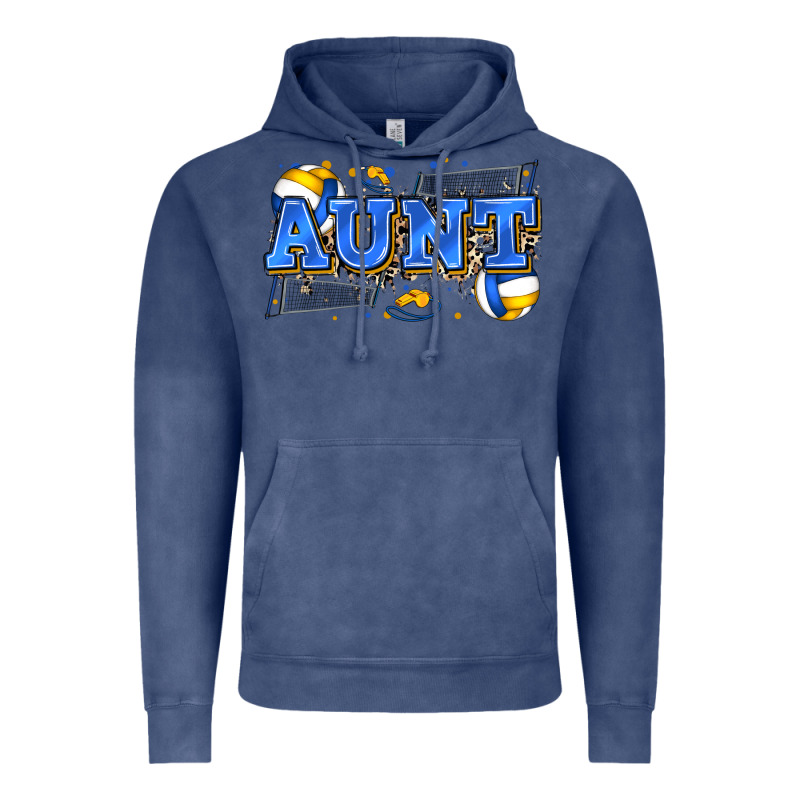 Aunt Volleyball Vintage Hoodie by Zillion Design Studio | Teevron