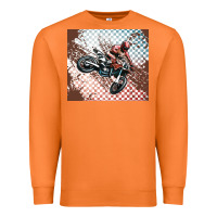 Carrot born to ride dirty bikes Premium Sweatshirt - MaliasSmallBusiness