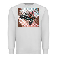 Dove Grey born to ride dirty bikes Premium Sweatshirt - MaliasSmallBusiness