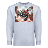 Heather Grey born to ride dirty bikes Premium Sweatshirt - MaliasSmallBusiness