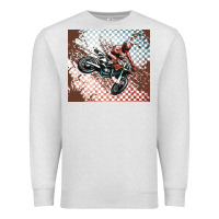 Oatmeal Heather born to ride dirty bikes Premium Sweatshirt - MaliasSmallBusiness