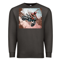 Smoke born to ride dirty bikes Premium Sweatshirt - MaliasSmallBusiness
