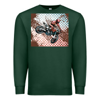 Born To Ride Dirty Bikes Premium Sweatshirt | Teevron