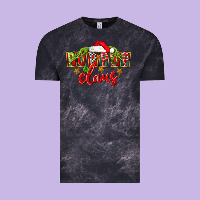 Christmas Pop Pop Claus Vintage Tee Designed By Fadigitalartstudio