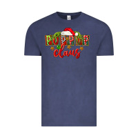 Vintage Denim christmas pop pop claus Vintage Tee - FaDigitalArtStudio