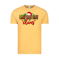 Vintage Mustard christmas pop pop claus Vintage Tee - FaDigitalArtStudio